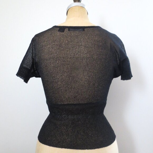 Express Vintage Sheer Top - Picture 3 of 8